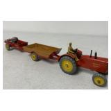 (3) Dinky Toys MH Tractor/Trailer Spreader
