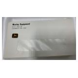 25+ Pcs. John Deere Worley Equip. Envelopes
