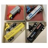 (4) Winross Trucks Cassco Ice/Motorcraft others