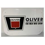 Contemporary Metal Oliver Sign