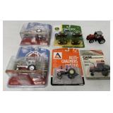 1/64 (6) John Deere/Case/AC/MF Tractors/others