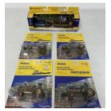 1/64 (5) Ertl New Holland Puller Tractors