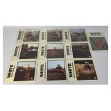 (10) White Farm Equipment Brochures