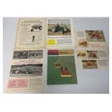 (5) Oliver/Allis-Chalmers/New Holland Brochures