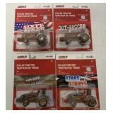 1/64 (4) Case IH Puller Tractors