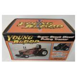 1/16 Young Blood Orange Chrome Pulling Tractor