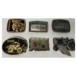 6 pcs-Buckles/Knife/Oliver/Clark/OMC/Mowers