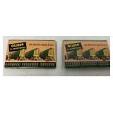 (2) Oliver Matchpacks