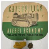 Lot of 3 Pcs. Caterpillar Advertising