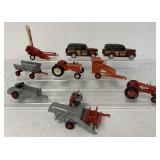 1/32? (9) AC/Farmall/IH/Case Toys, others