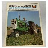 Oliver 3-4 Plow 1550 w/ 53 pto Brochure