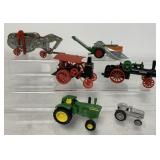 1/64 (6) Oliver/Hart-Parr/Case/JD Toys