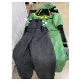 2 Pcs. John Deere Snowmobile Suit and Ski Gear