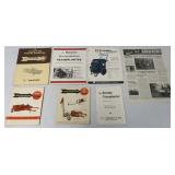 (7) Cockshutt/Hershey/Oliver/Iron Age Brochures