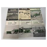 (6) Oliver Wagon/Plows/Picker Brochures