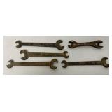 (5) Oliver, Ford, MHF Wrenches