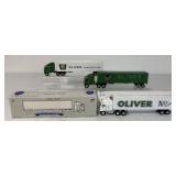 1/64 (3) Oliver Cabs & Trailers