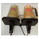 2 Schaefer beer lighted signs