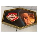 Duke Beer light up sign