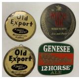 Genesee, Old Export & Mich VII beer signs