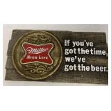 Miller High Life beer sign