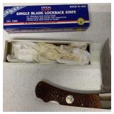 Camillus Official Boy Scout No. 1066 knife in box