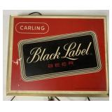 Carling Black label lighted sign