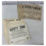 10+ PA Game Commission signs