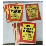15+ PA Game Commission men working signs