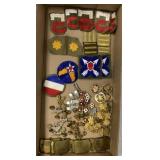 40+ military patches and pins