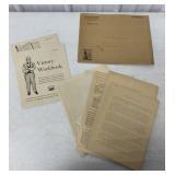 Treasury Dept. War Finance packet