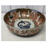 large Japanese Imari style bowl