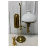 electrified brass students lamp