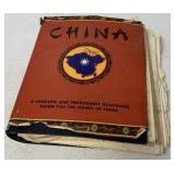 stamps of China album