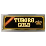 Tuborg Gold beer light up sign