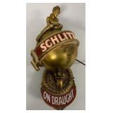Schlitz on Draught lighted beer sign