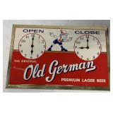 Old German Open/Close sign