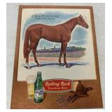 Rolling Rock Standee display