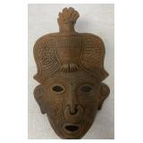 small Costa Rican clay mask
