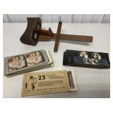 stereo viewer and stereo view cards