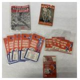 baseball & football ephemera lot