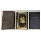 3 German songbooks, 1 Lancaster County Amish