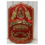 Budweiser King of Beers sign