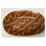 L. Breininger redware bowl