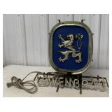Lowenbrau neon sign