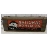 National Bohemian on Draught light up sign