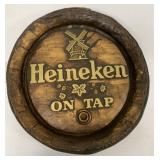 Heineken on tap beer sign