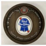 Pabst Blue Ribbon display