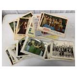 lot of movie posters and stills