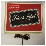 Carling Black label lighted sign